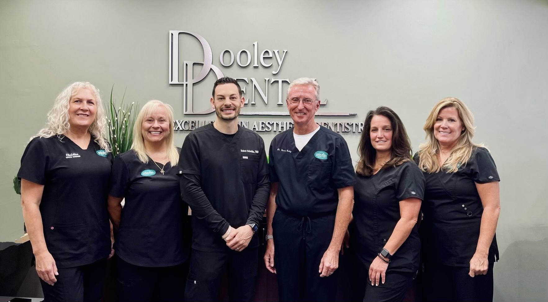 Dentist and dental team