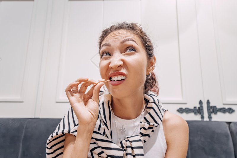 6 Notorious Foods That Get Stuck in Your Teeth - Dooley Dental Blog